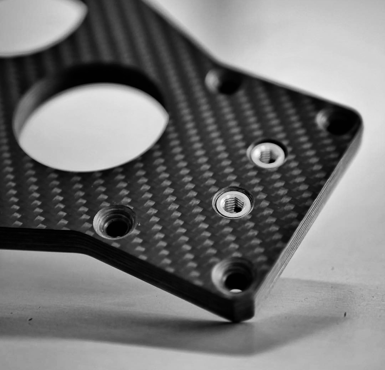 Carbon platen en freesdelen
